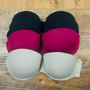 Victoria Secret Pink 34D • set of 3 bundle